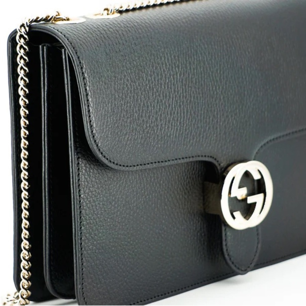 100% Authentic Gucci Interlocking Bag W/ Dust Bag… - image 7